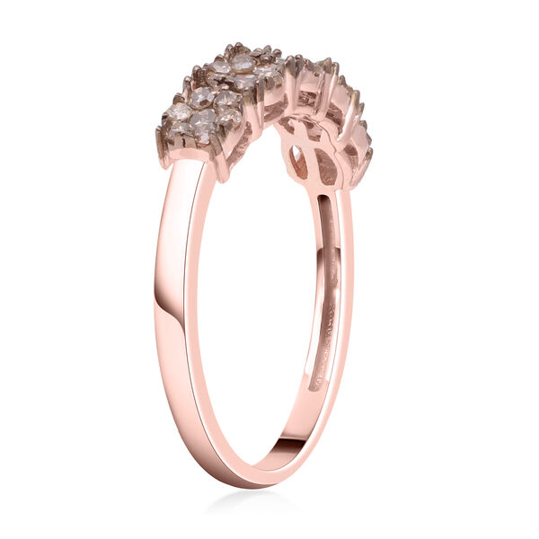 Nat&uuml;rlicher Champagner-Diamant-Ring  - 0,50 ct. image number 4
