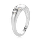 LUSTRO STELLA - feinster Zirkonia-Ring, 925 Silber (Größe 17.00) image number 4