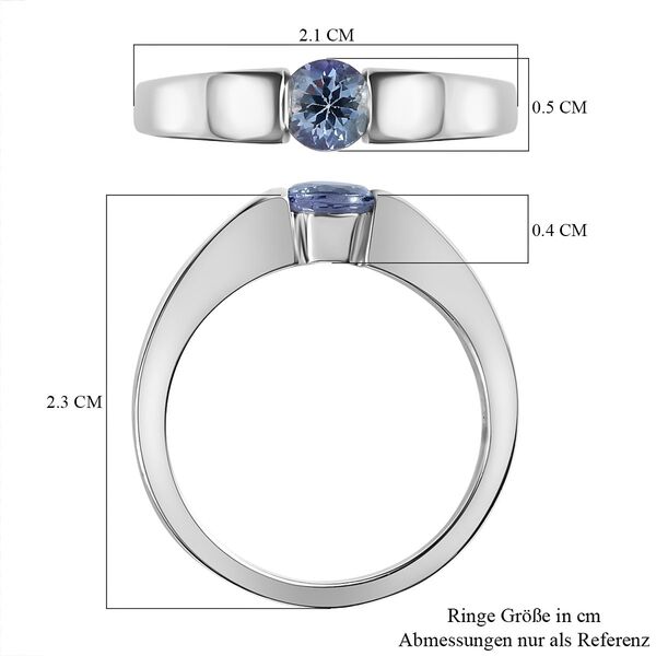 Pfau Tansanit Ring - 0,55 ct. image number 7