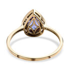 Premium Tansanit und weißer Diamant-Ring, 585 Gelbgold  ca. 2,38 ct image number 5