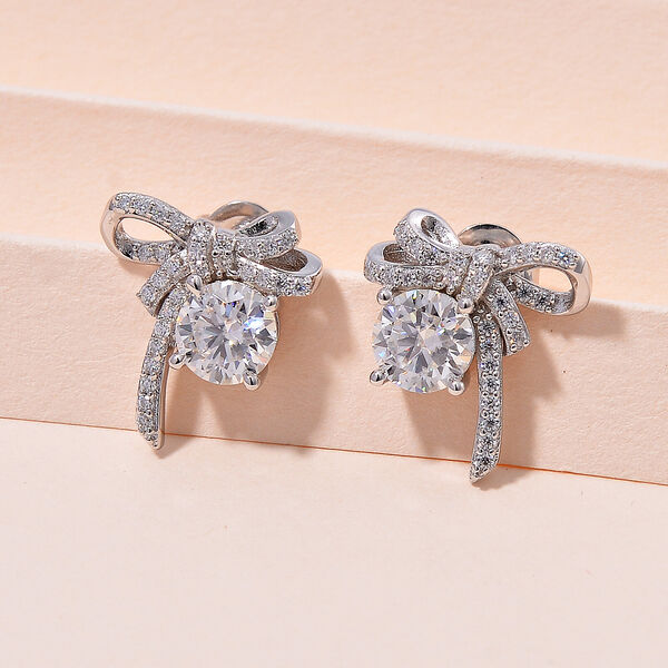 Moissanit Ohrringe - 1,63 ct. image number 2