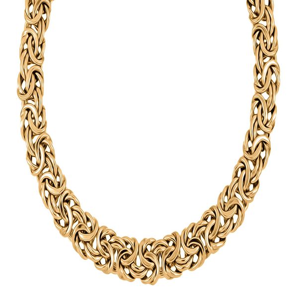 LA BELLA feinste handgefertigte Italienische 925 Silber vergoldet Halskette ca. 50 cm ca. 27,00g image number 0