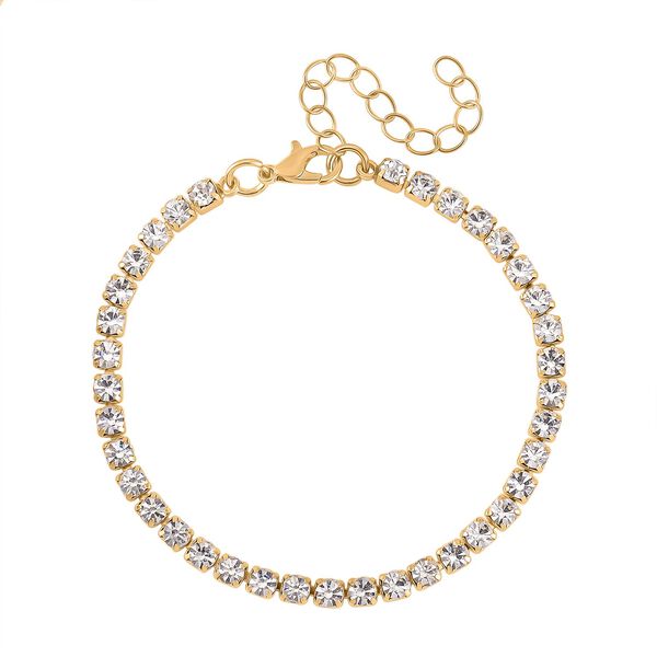 Lila Kristall Schmuckset Eisen, Legierung, Legierung Std Gelb image number 7