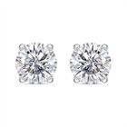 Moissanit Ohrringe 925 Silber rhodiniert ca. 1.49 ct