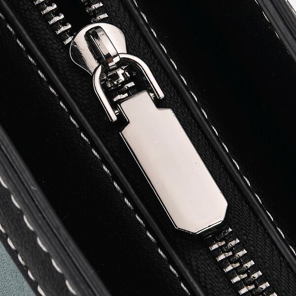 Bestickte Crossbody-Tasche, Rentier-Design, 25x11x21cm, Blau image number 8