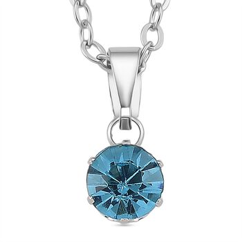 Blauer Muschelkernperle (8-12 mm), Blau Kristall Schmuckset 316L Edelstahl, Nickelfreies Messing