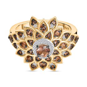 D'Joy AA Andalusit und Moissanit Ring - 1 ct.