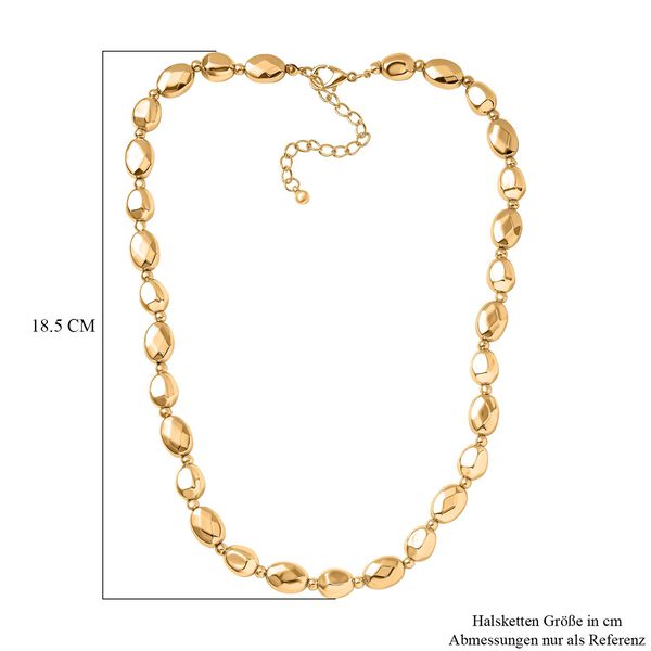 Designer Stil Halskette, ca. 50 cm, ca. 51,50g image number 4