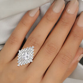 LUSTRO STELLA - Zirkonia-Ring - 6,11 ct.