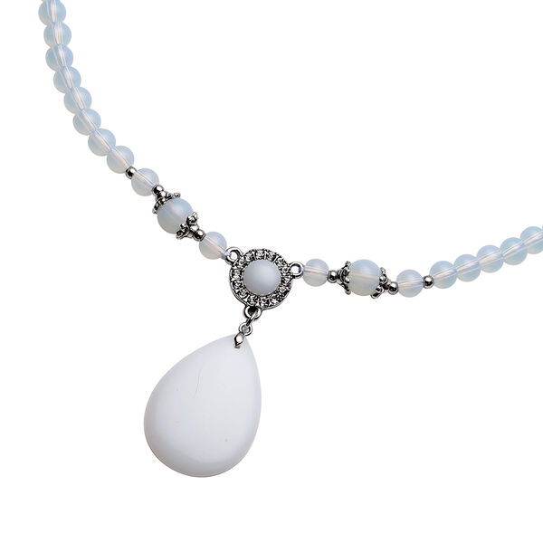Opalit Halskette in Silberton image number 3