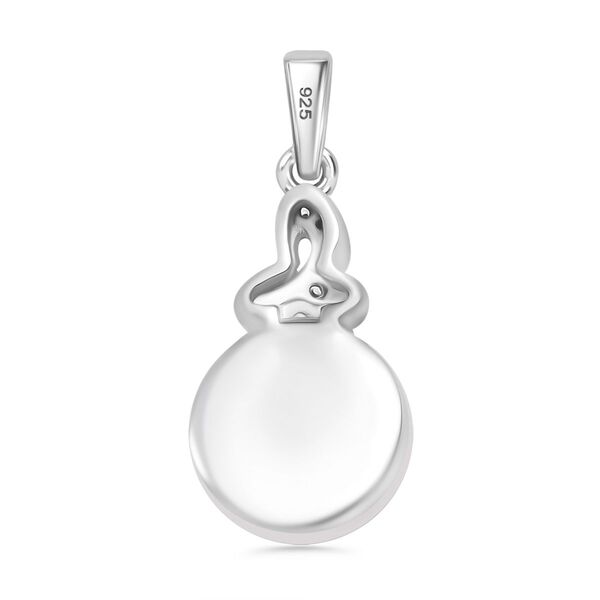 S&uuml;&szlig;wasser Perle und Zirkon Schmuckset image number 4