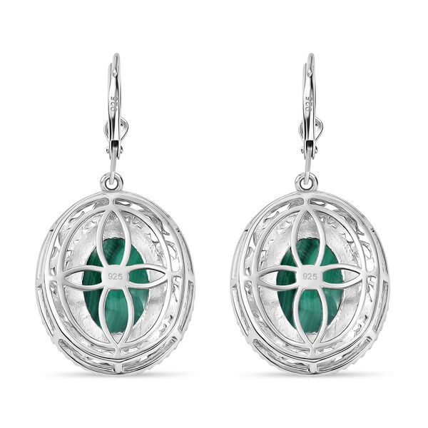 Malachit Ohrringe - 17,58 ct. image number 5