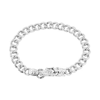 Royal Bali - Drachen-Motiv-Armband, 925 Silber, ca. 20 cm ca. 25.65g