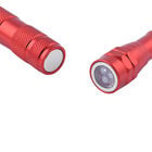 2er Set - Flexible LED Taschenlampen aus Aluminium mit Magnet, 17x2.2cm, Rot image number 3