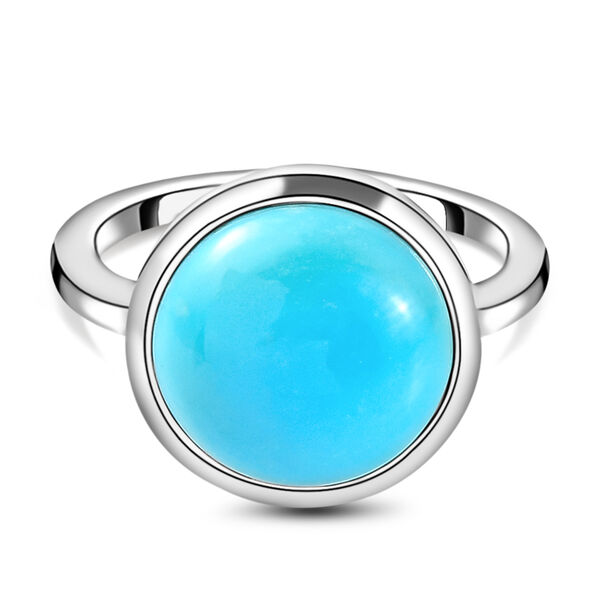 Amerikanischer, nat&uuml;rlicher Sleeping Beauty T&uuml;rkis-Ring - 4,97 ct.