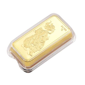 999er Gold-Barren mit Pixiu-Motiv, 1 Gramm
