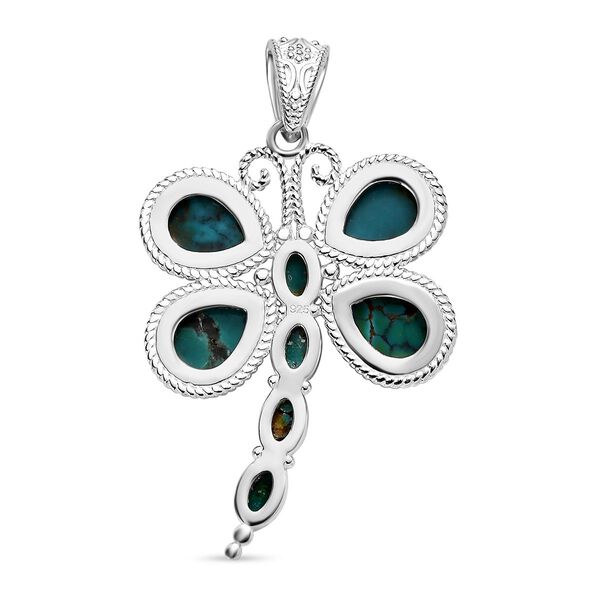 Sierra Nevada Türkis Libelle Anhänger- 8,64 ct. image number 4