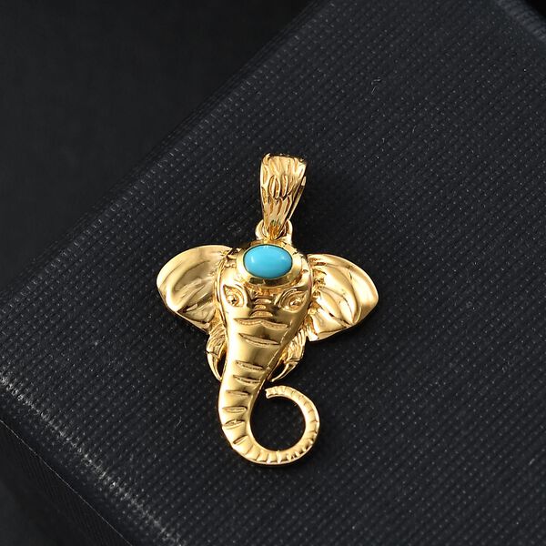 AA Sleeping Beauty Türkis Anhänger - 0,17 ct. image number 2