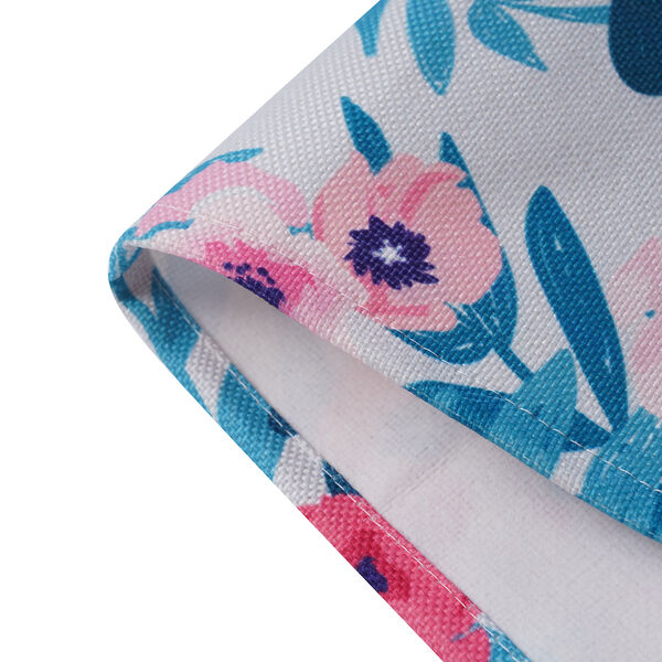 4er-Tischset, Blumenmuster, Gr&uuml;n image number 3