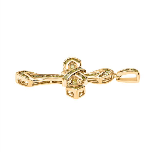 Gelber Diamant-Anh&auml;nger - 0,50 ct. image number 3