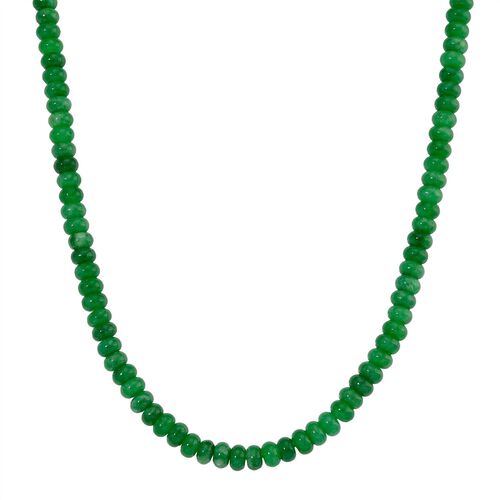 Grüne Quarzit  45+5cm Halskette - 230 ct. image number 0