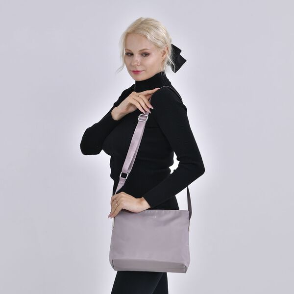 Sencillez - Crossbody Handtasche mit Schultergurt, Schwarz image number 2