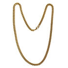 Kette, ca. 60 cm, Edelstahl vergoldet ca. 37,00g