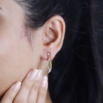 Moissanit Ohrringe - 0,53 ct.