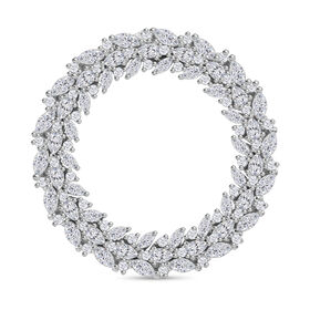 LUSTRO STELLA Zirkonia Anhänger - 8,11 ct.