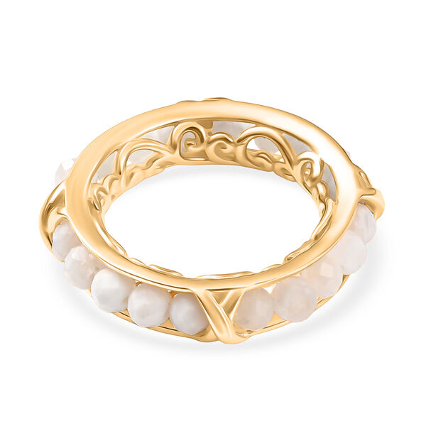 EverTrue wei&szlig;er Mondstein Ring - 2,78 ct. image number 5