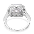 LUSTRO STELLA - weißer Zirkonia-Ring - 9,47 ct. image number 3