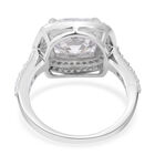 LUSTRO STELLA - weißer Zirkonia-Ring, 925 Silber rhodiniert  ca. 9,47 ct image number 3