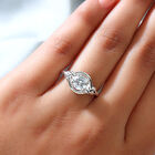 LUSTRO STELLA - feinster Zirkonia-Ring, 925 Silber  ca. 1,83 ct image number 2
