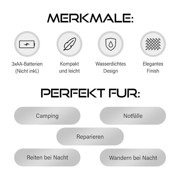 Tragbare Camping-Laterne mit 360-Grad Beleuchtung image number 9