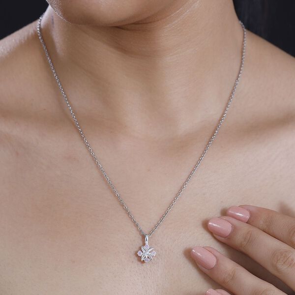 Designer Inspiriert XOXO Roter Zirkonia Schmuckset 925 Silber und Edelstahl image number 3