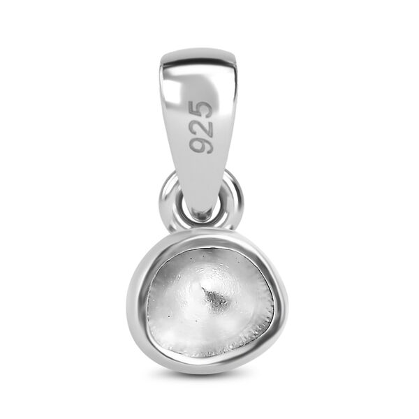 Weißer Diamant Anhänger 925 Silber rhodiniert ca. 0.15 ct image number 4