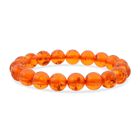 Synthetischer Bernstein Armband 19 cm