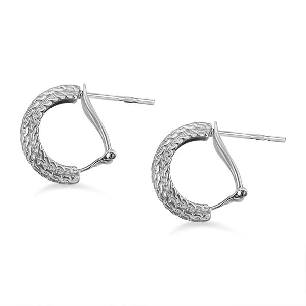 Royal Bali Kollektion- Strukturierte Ohrringe image number 3