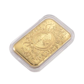 999 Gold Schmuckzubeh&ouml;r, Sonne und Mond