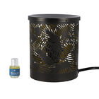 Aromatherapie, Handgefertige Eisen Lampe ätherischem Öl, 5ml, Blumenmuster image number 1
