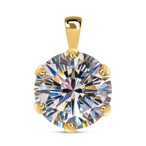 Moissanit Anhänger, 585 Gold ca. 2.10 ct image number 0