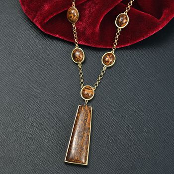 EverTrue Skript Stein 45cm Halskette - 58,79 ct.