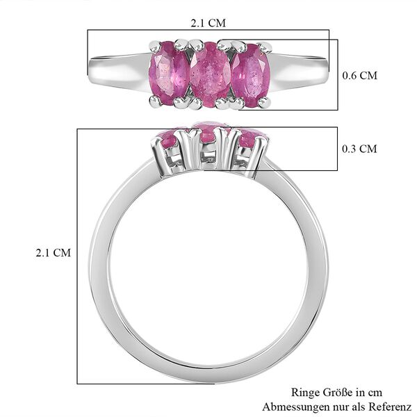 Afrikanischer Rubin-Ring - 0,93 ct. image number 7