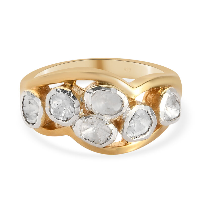 Polki Diamant Ring - 0,50 ct. image number 0