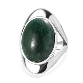 Grüner Aventurin-Ring - 33,63 ct.