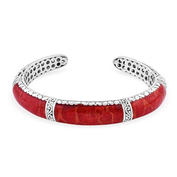 Royal Bali Kollektion- Koralle Armreif, 19cm