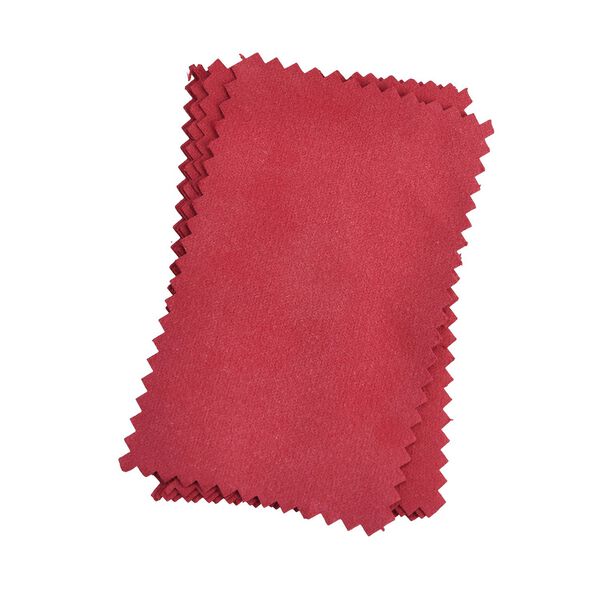 Reise-Schmuckrolle mit Stickmuster 1 Organizer + 5 Silberputztücher Satin, Gelb image number 8