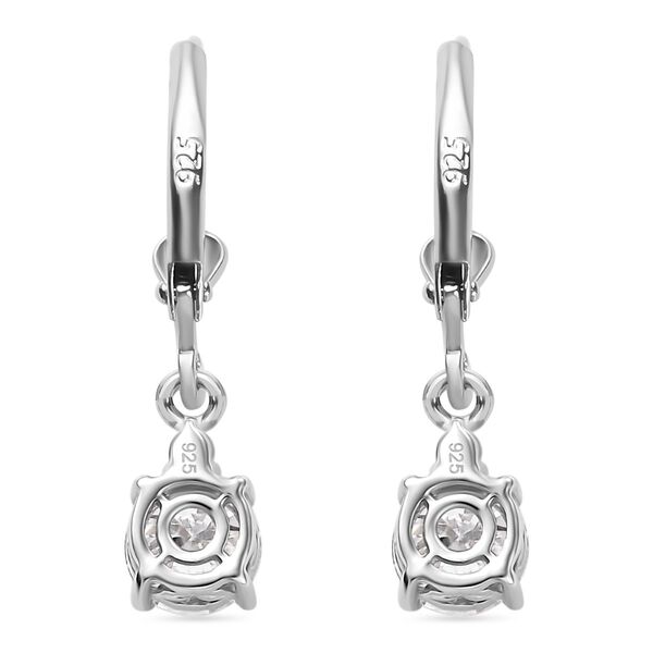 Moissanit und afrikanische Rubin-Ohrringe - 1,63 ct. image number 5