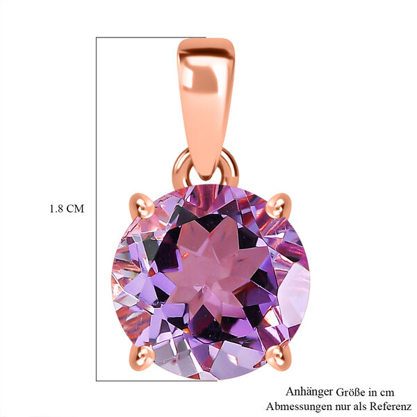 Rose de France Amethyst Anhänger, ca. 3,55 ct. image number 6
