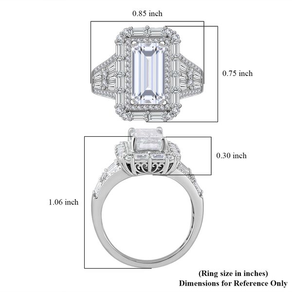 D'Joy Moissanit Ring - 4,15 ct. image number 4